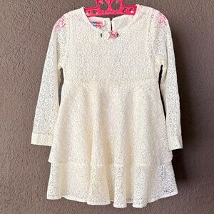 Vintage Kids Popsicle Lace Dress Excellent Condition Sz 5
